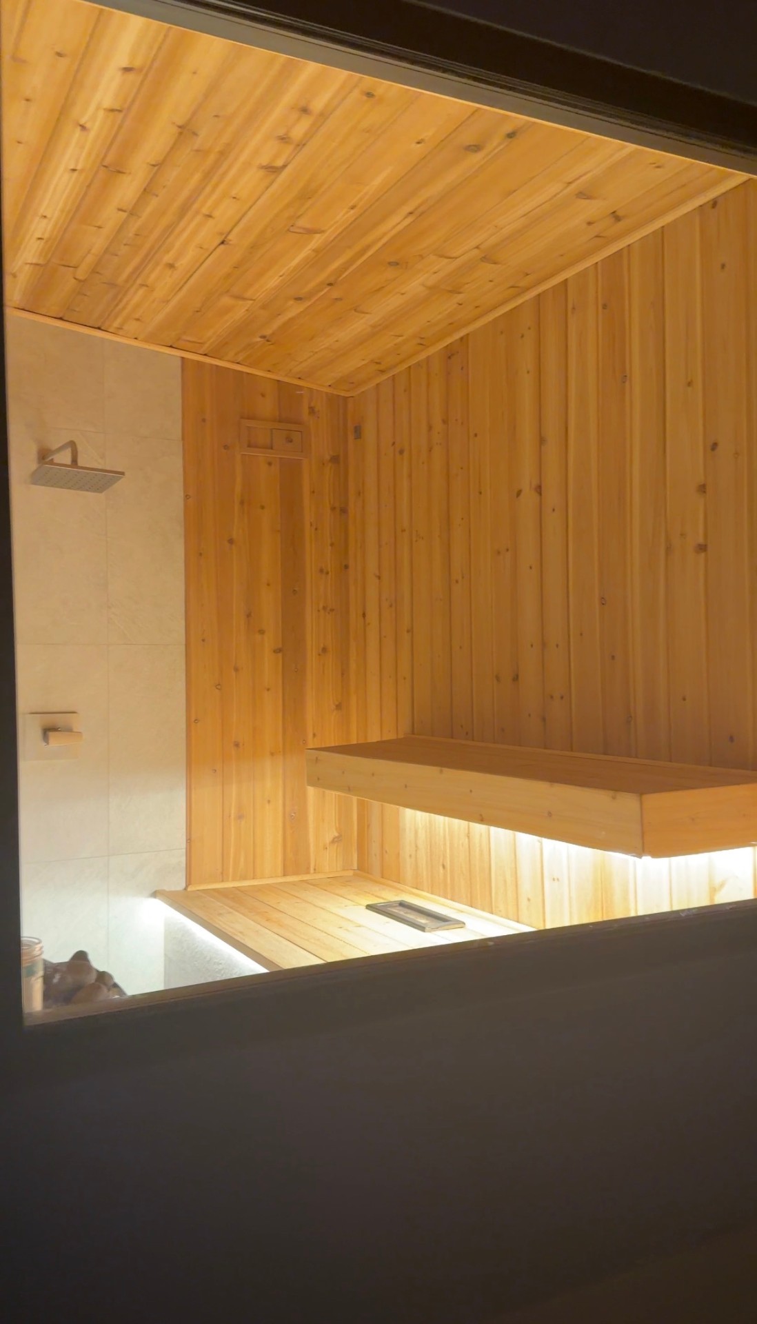 Cedar + Quartz Sauna