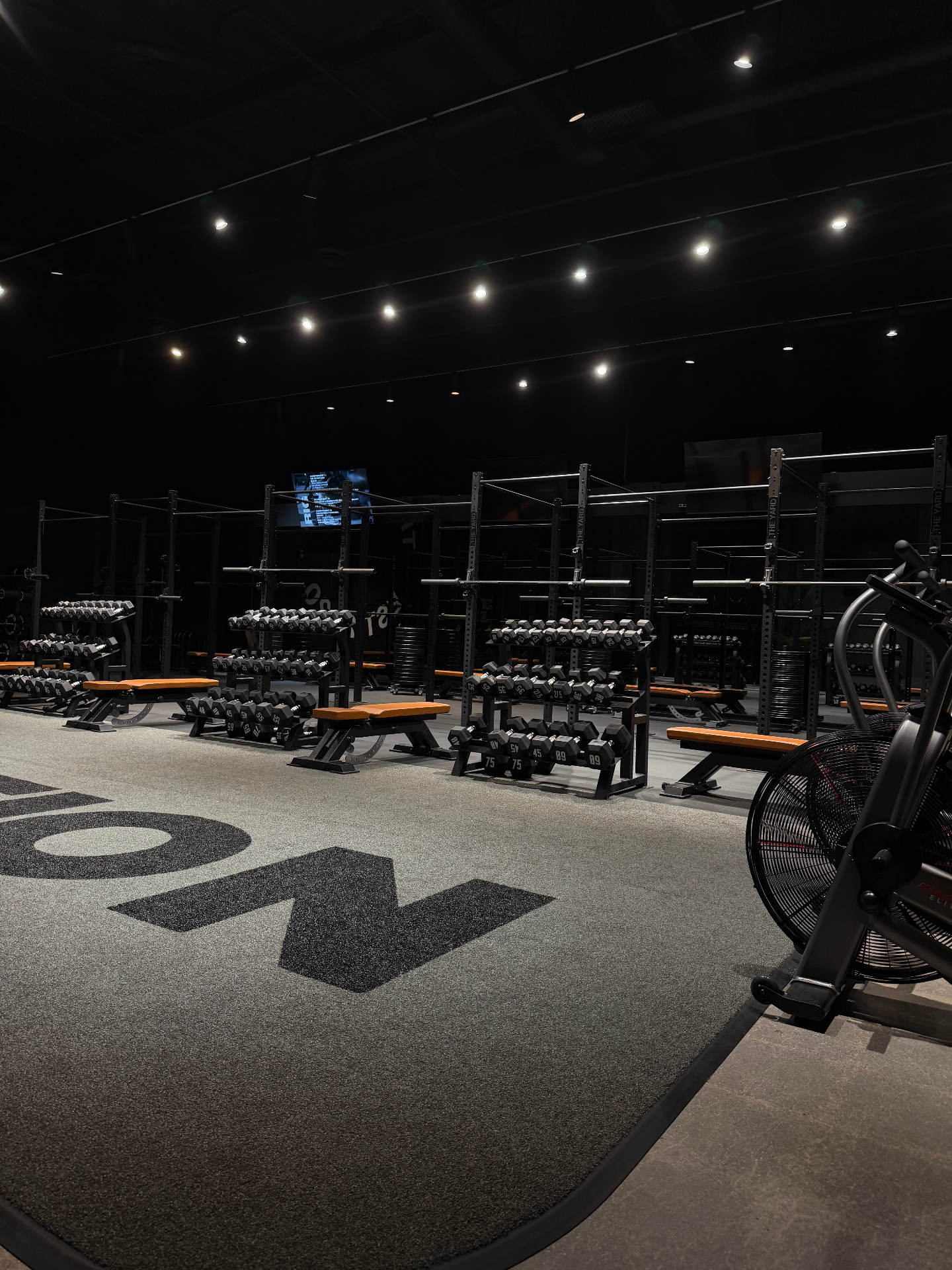The Yard Gym training floor